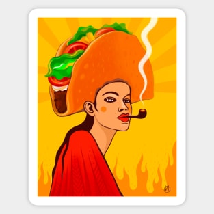 Burrito Sticker